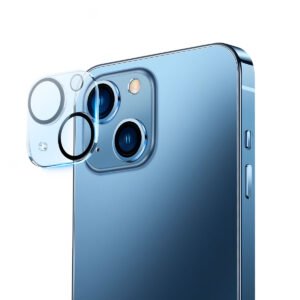 Baseus iPhone 14 /14 Plus Lens Film Full-coverage 0.3mm Transparent  ( 2 Lens Sets)- SGQK000702