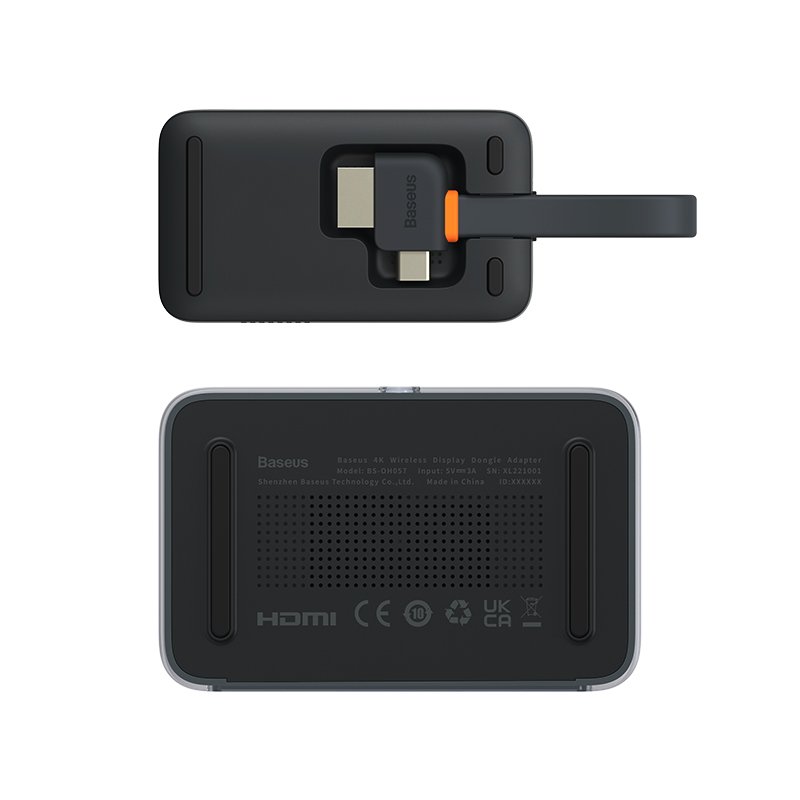 Baseus Transmitter and Receiver for Wireless HDMI 4K 30Hz Black - WKGQ050013 - Image 7