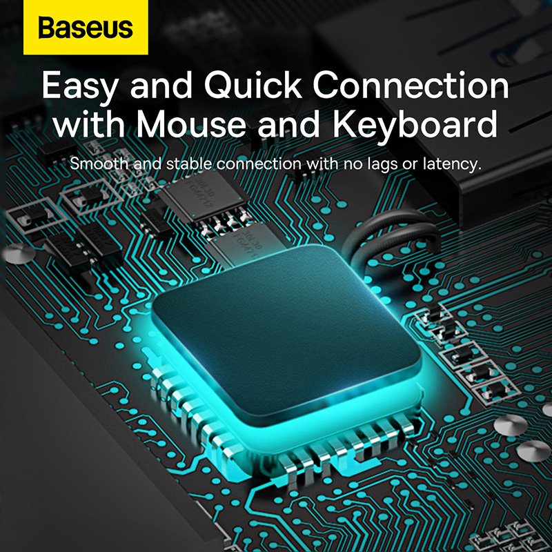 Baseus 6-in-1 Type-C HUB Star Joy Multifunctional Docking Station Gray - 1 Year Warranty - Image 15