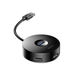 Baseus USB-A to USB-A Hub  Air Joy / Round Box Adapter Black - 1 Year Warranty