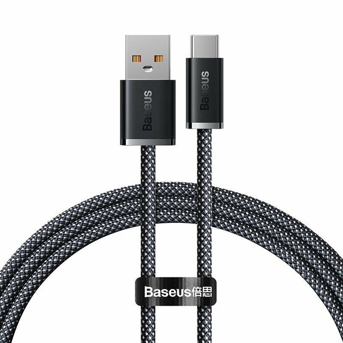 Baseus Dynamic Series 1M 100W Fast Charging Data Cable USB to Type-C Slate Gray- CALD000616- 1 Year Warranty