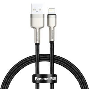 Baseus Cafule Series 1 Meter USB to Lightning Metal Data Cable  2.4A- 1Y