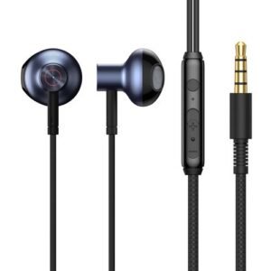 Baseus Encok H19 Wired 3.5mm Earphone Black- NGH19-01- 1 Year Warranty