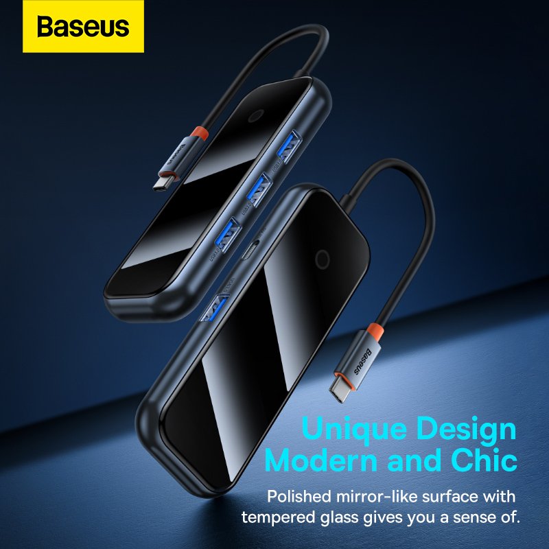 Baseus 4-Port Type-C HUB Adapter AcmeJoy Series - 1 Year Warranty - Image 11