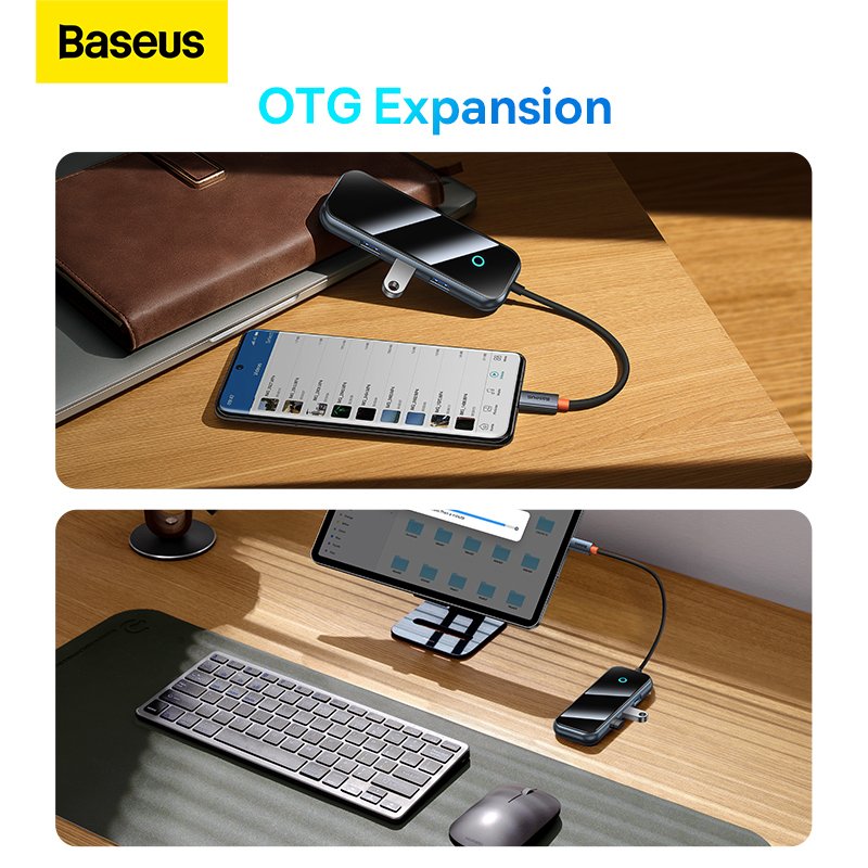 Baseus 4-Port Type-C HUB Adapter AcmeJoy Series - 1 Year Warranty - Image 13