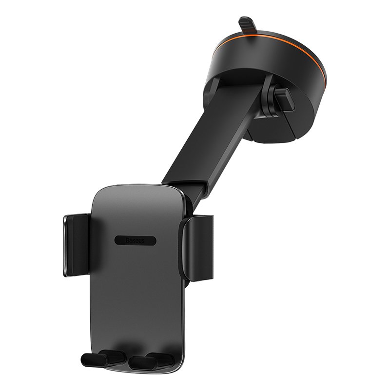 Baseus Easy Control Clamp Car Mount Holder Pro (Suction Cup Version) Black - SUYK020001