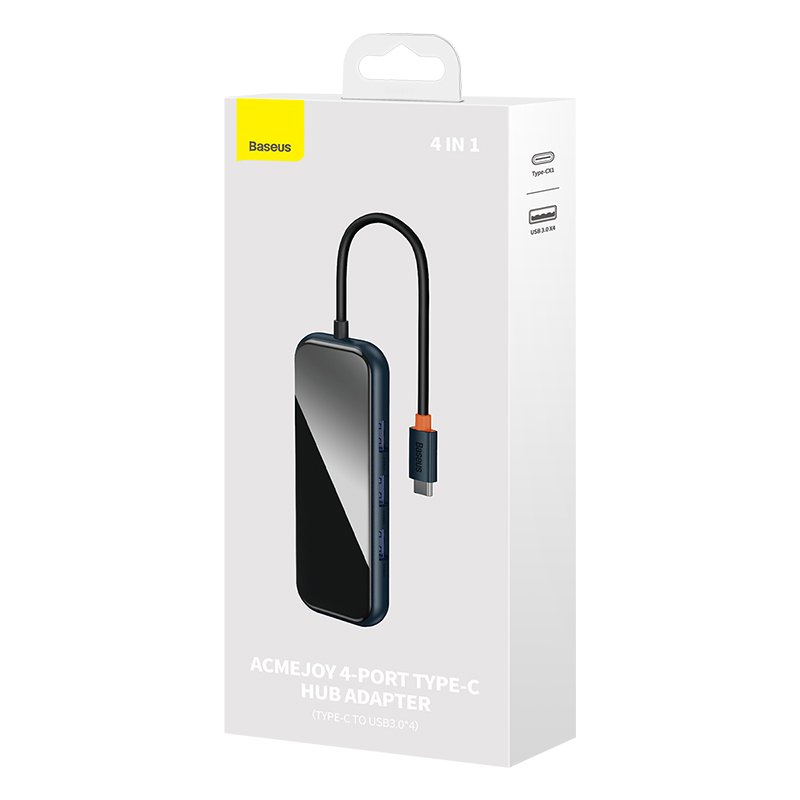 Baseus 4-Port Type-C HUB Adapter AcmeJoy Series - 1 Year Warranty - Image 7