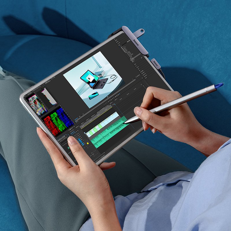 Baseus 4-Port PadJoy Type-C HUB Adapter - Image 8