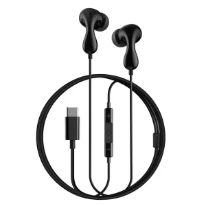 Baseus Encok CZ20 Wired Earphones - Cluster Black - 1Y