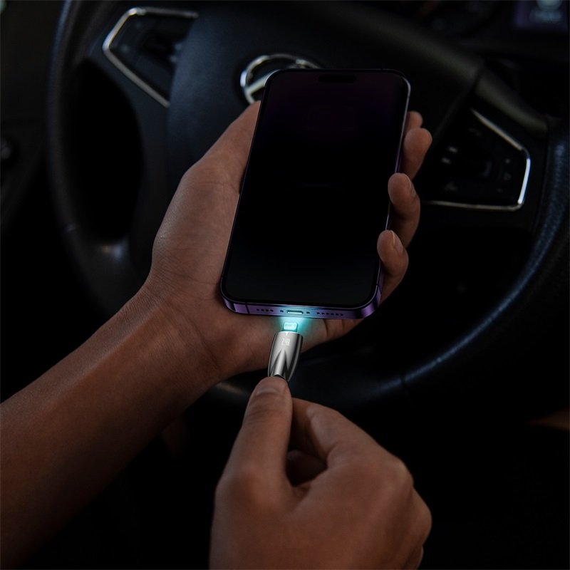 Baseus Glimmer Series 2 Meter USB to Lightning 2.4A Cable - 1Y - Image 11