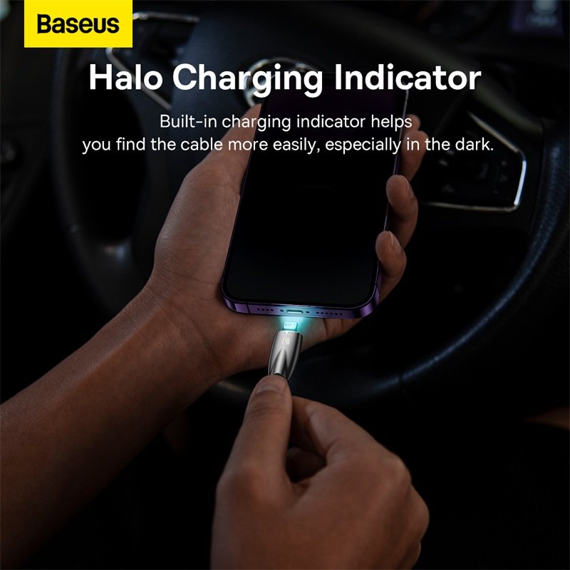 Baseus Glimmer Series 2 Meter USB to Lightning 2.4A Cable - 1Y - Image 16