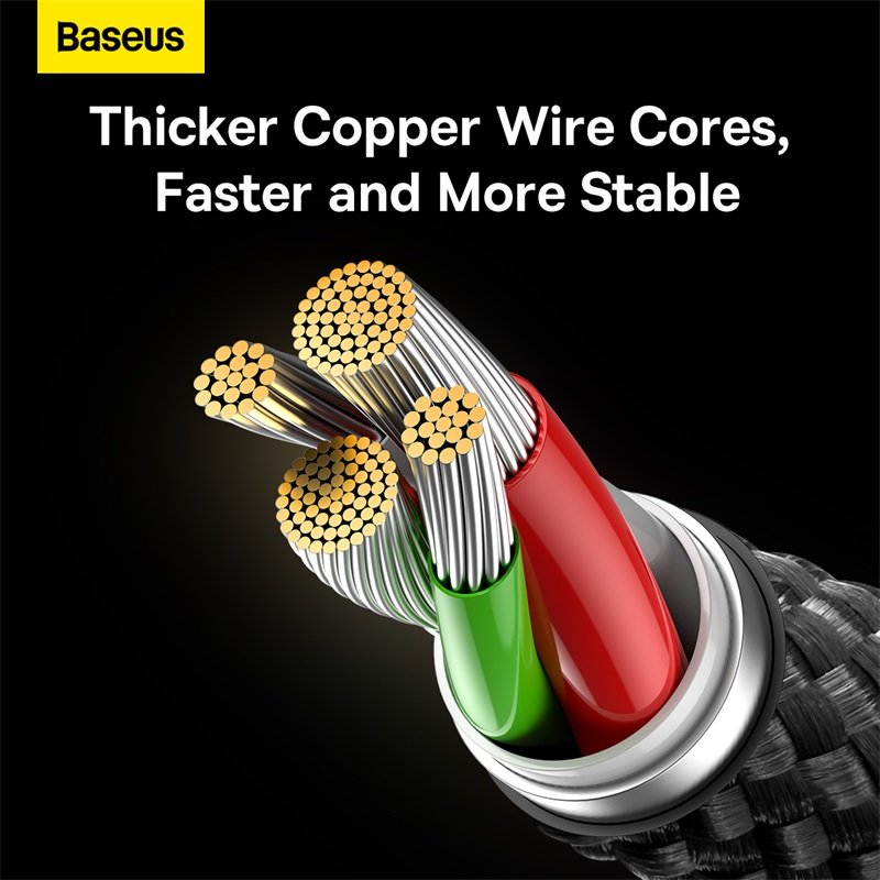 Baseus Glimmer Series 2 Meter USB to Lightning 2.4A Cable - 1Y - Image 14