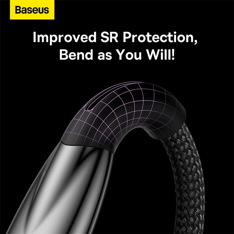 Baseus Glimmer Series 2 Meter USB to Lightning 2.4A Cable - 1Y - Image 13