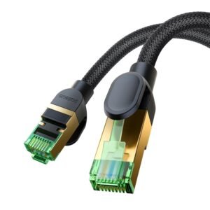Baseus 1.5Meter High Speed CAT8 40Gigabit Ethernet Nylon Braided Cable - 1Y