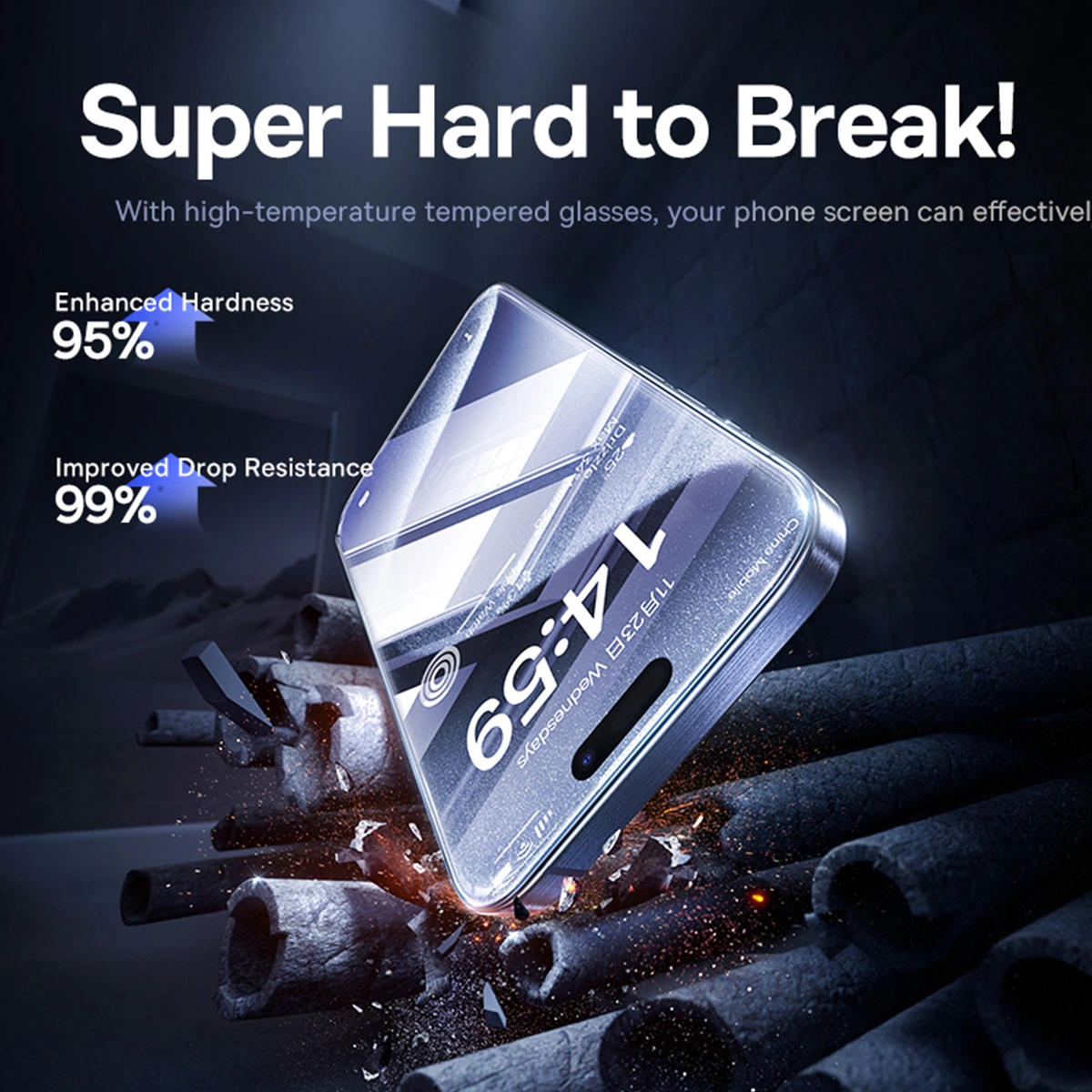 Baseus Superior Series HD Tempered Glass Screen Protector for iP 11XR, Clear Baseuscolombo