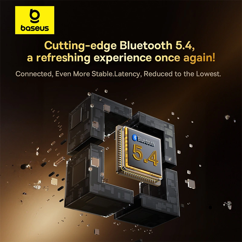 Baseus Bowie M2s Ultra True Wireless Earphones (With ANC & Touch Control Display) - Cosmic Black - A00074101123-00 Baseuscolombo