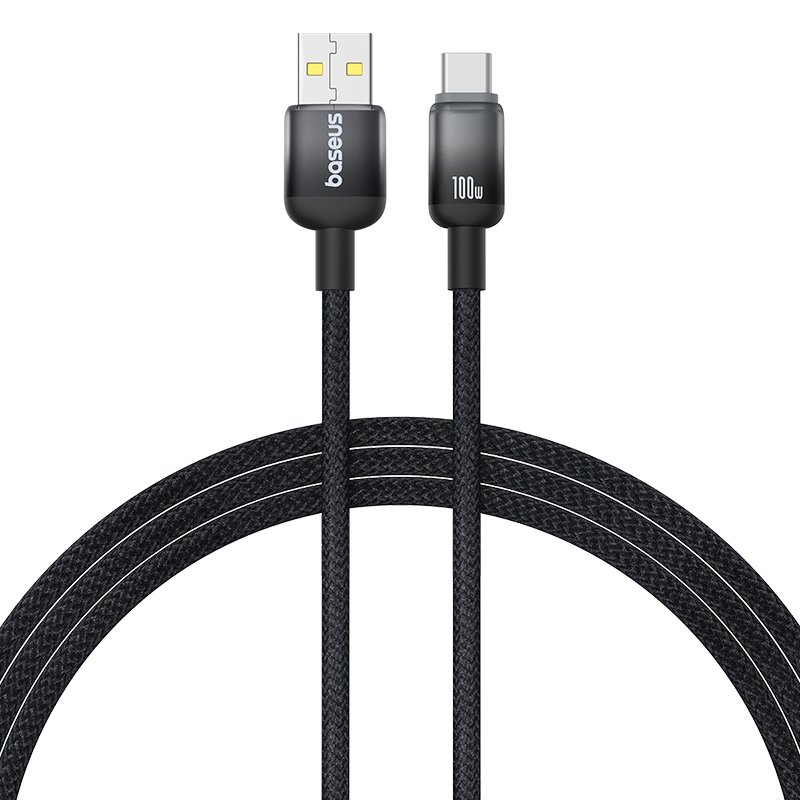 Baseus 1meter 100W Discolor Series USB to USB-C Fast Charging Cable