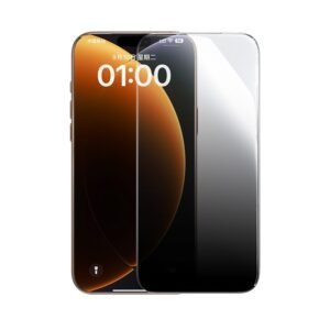 Baseus iPhone 17 Crystalline Privacy Protection Tempered Glass Screen Protector for  with Dustproof Installation Tray Clear