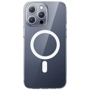 Baseus Crystal Series Magnetic Phone Case for iP 15 Pro Max, Clear