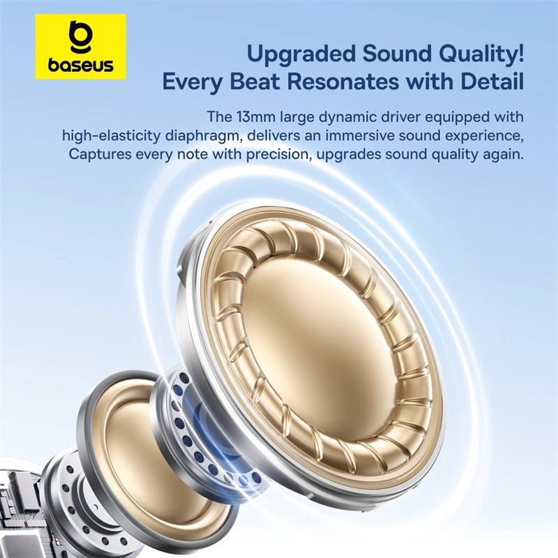 Baseus Encok CZ19 Wired Earphones – Moon White - Image 4